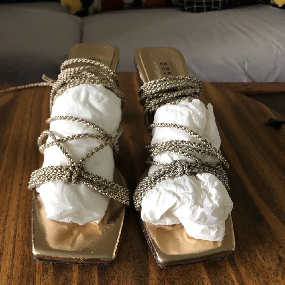Serena Uziyel Ophilia Lace-Up Sandals